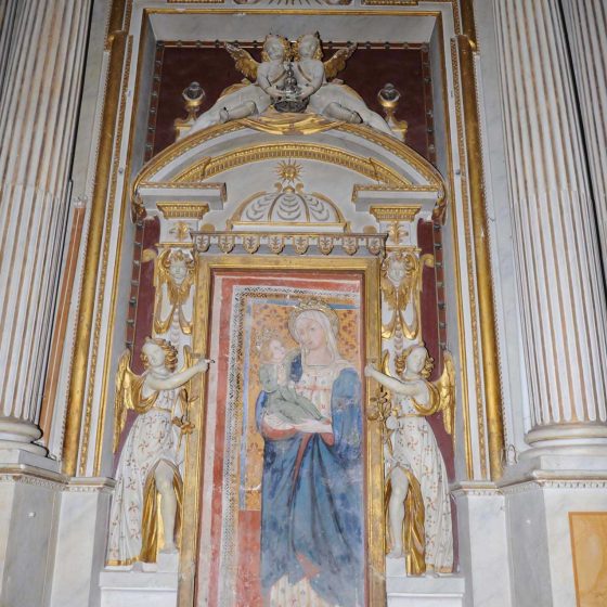 Trevi - Trevi, chiesa della Madonna delle Lacrime «Madonna delle Lacrime» [TRE590]