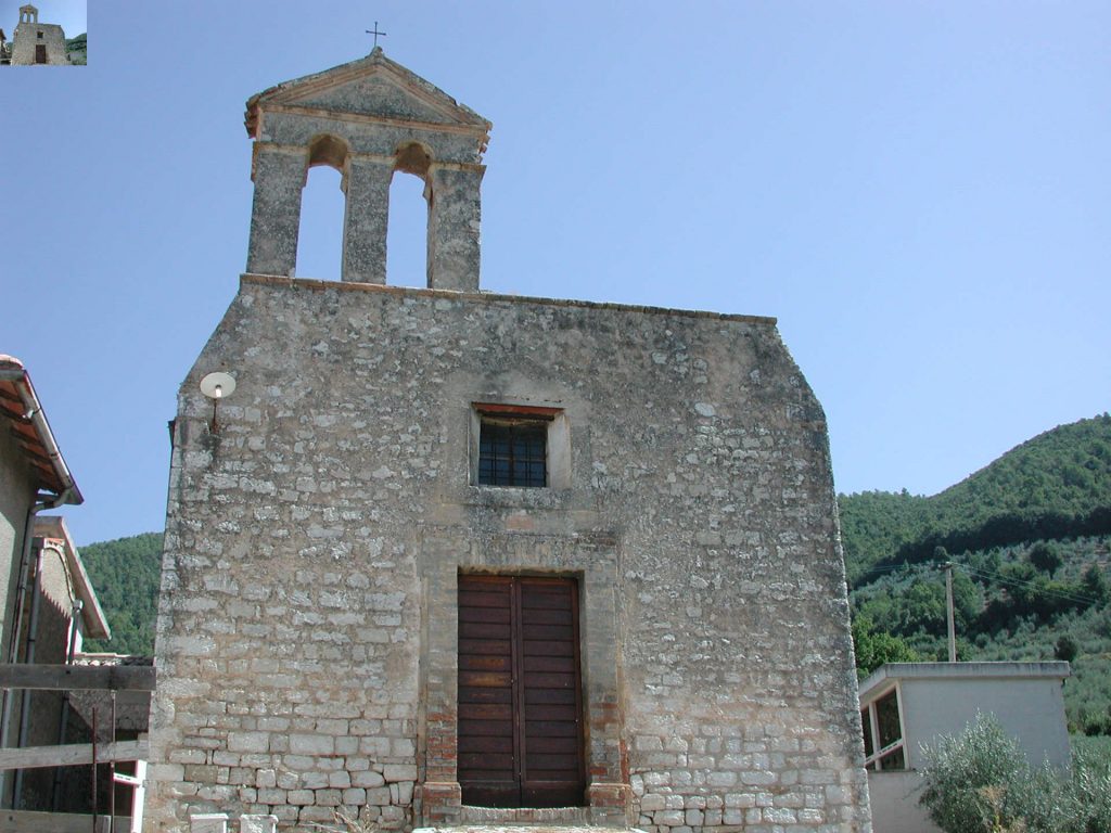 Pigge, La Cura, chiesa di San Bernardino