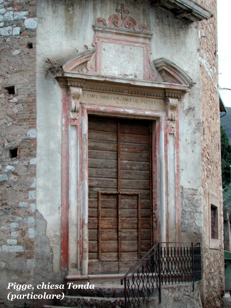 Pigge, chiesa Tonda, Santa Maria del Ponte