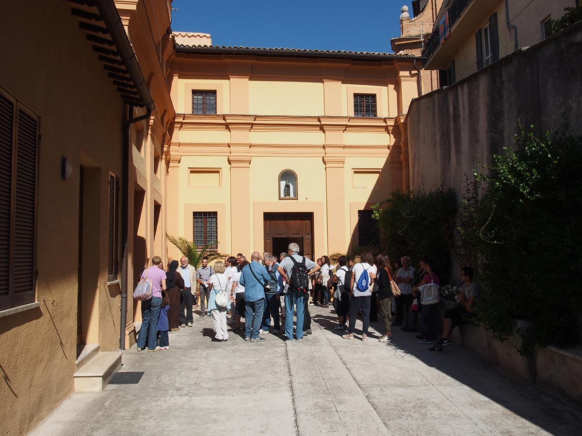 28 settembre 2013 Giornata europea del Patrimonio 2013 - chiesa del monastero di Santa Chiara, Piaggia, Trevi