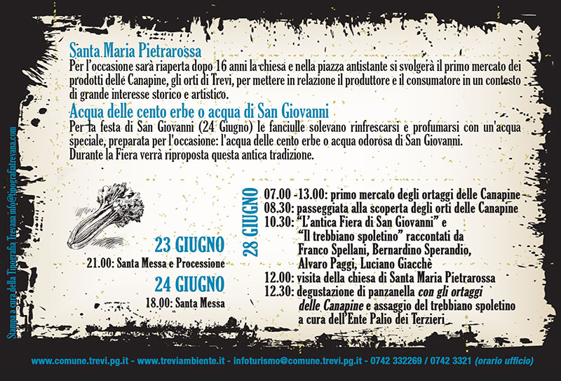 Fiera di San Giovanni 2014, il programma