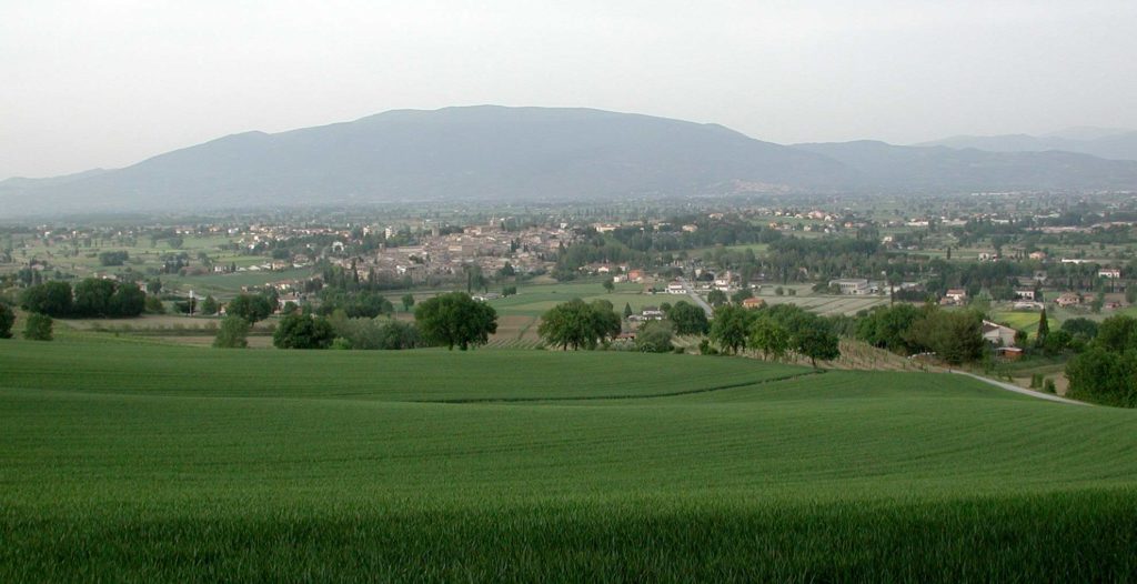 Bevagna, panorama