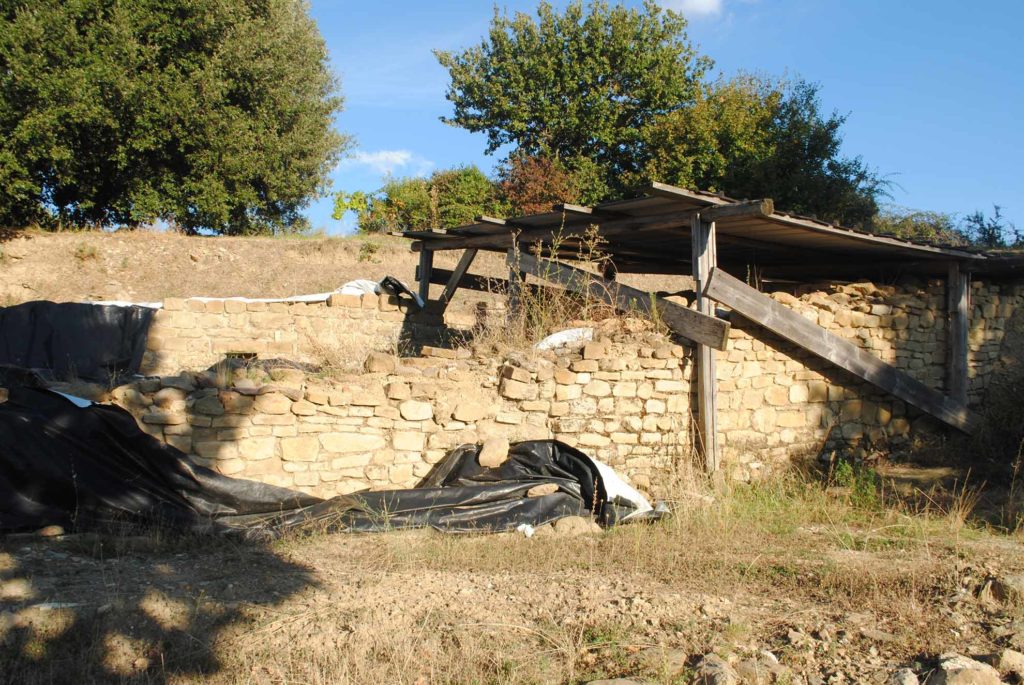 Cannara, Collemancio, Urvinum Hortense, scavo del complesso termale