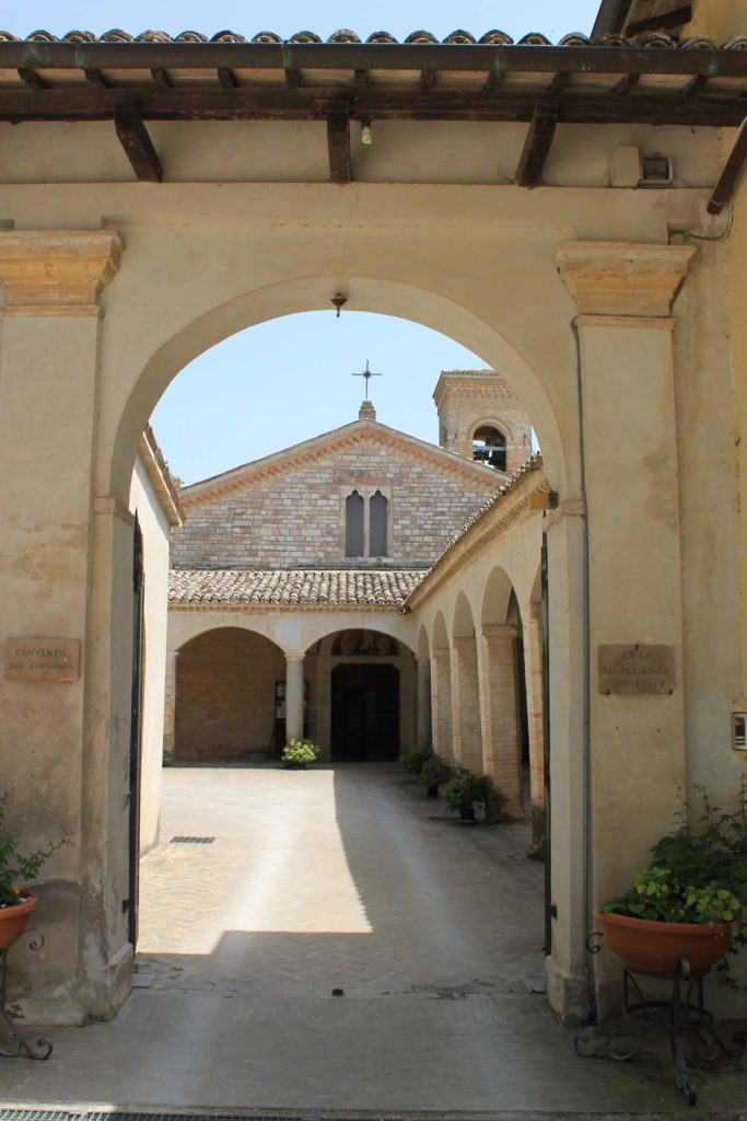 Montefalco, chiesa e convento di San Fortunato