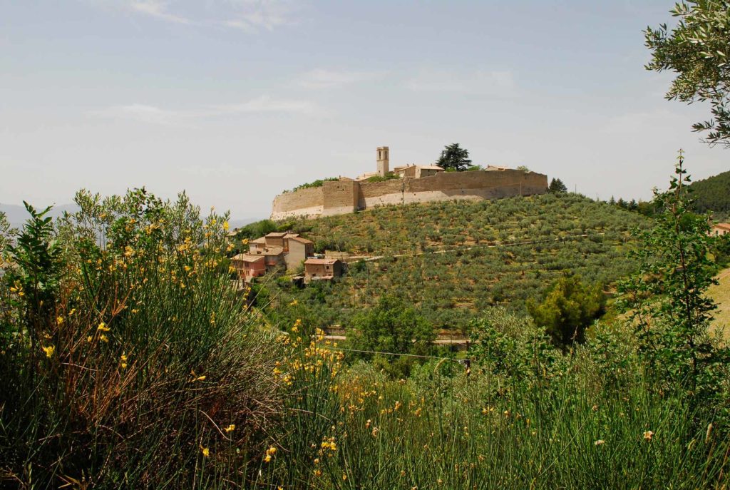 Campello sul Clitunno, Campello alto