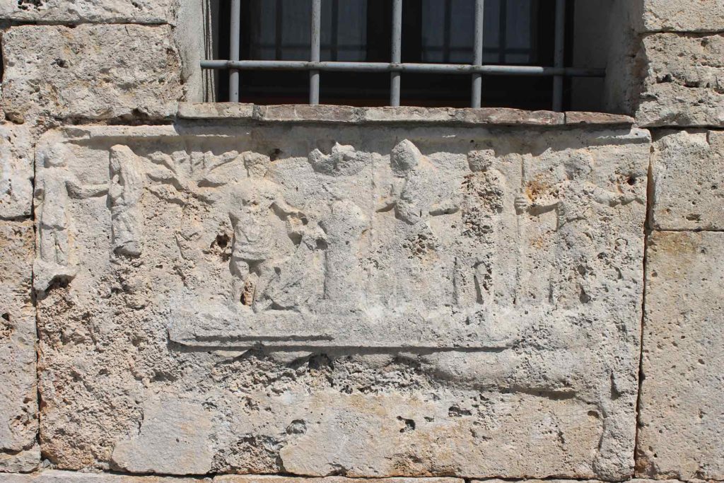 Massa Martana, chiesa di Santa Maria in Pantano, particolare