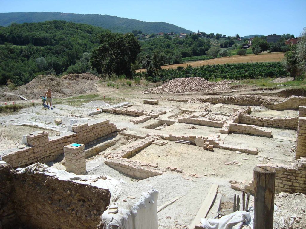 Giano dell'Umbria, Toccioli, Villa di Rufione