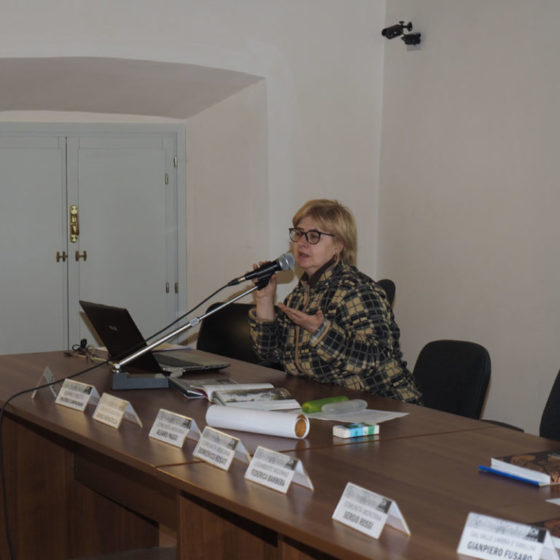 Presentazione di ‘Patriarchi verdi. Itinerari in Valle Umbra’ – palazzo Mauri, Spoleto, 12 marzo 2016. Simonetta Bandini, Legambiente Spoleto