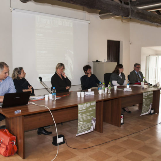 18 aprile 2015. Spoleto, palazzo Mauri. Presentazione 'Itinerari nella storia'.