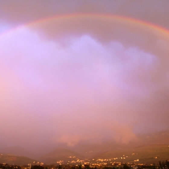 Arcobaleno in Valle Umbra