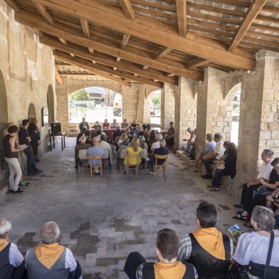 FESTA DI SAN GIOVANNI, 23 GIUGNO 2018, PRESENTAZIONE VOLUME 'IL NERO DI TREVI' (IL PUBBLICO PRESENTE ALL'EVENTO) [FOTO GIAMPAOLO FILIPPUCCI - ARCHIVIO MONTAGNEAPERTE]