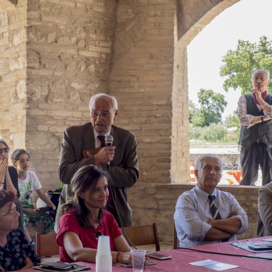 FESTA DI SAN GIOVANNI, 23 GIUGNO 2018, PRESENTAZIONE VOLUME 'IL NERO DI TREVI' (FRANCO SPELLANI) [FOTO GIAMPAOLO FILIPPUCCI - ARCHIVIO MONTAGNEAPERTE]